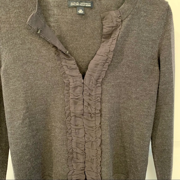 New Banana Republic cardigan wool sweater - Picture 2 of 6
